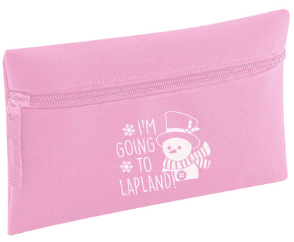 I'm going to Lapland pencil case