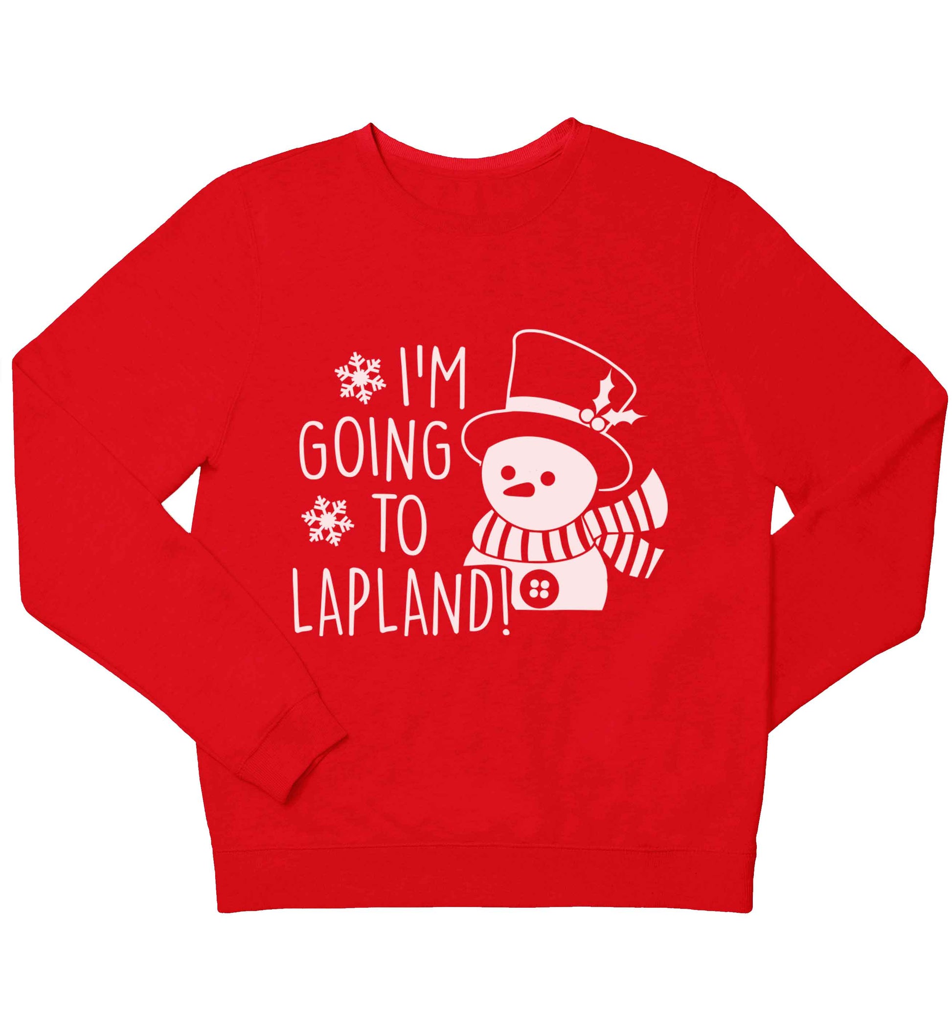 I'm going to Lapland children's grey sweater 12-13 Years