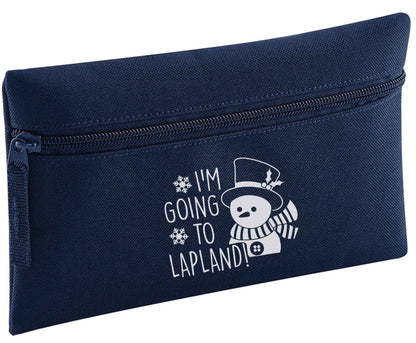 I'm going to Lapland pencil case