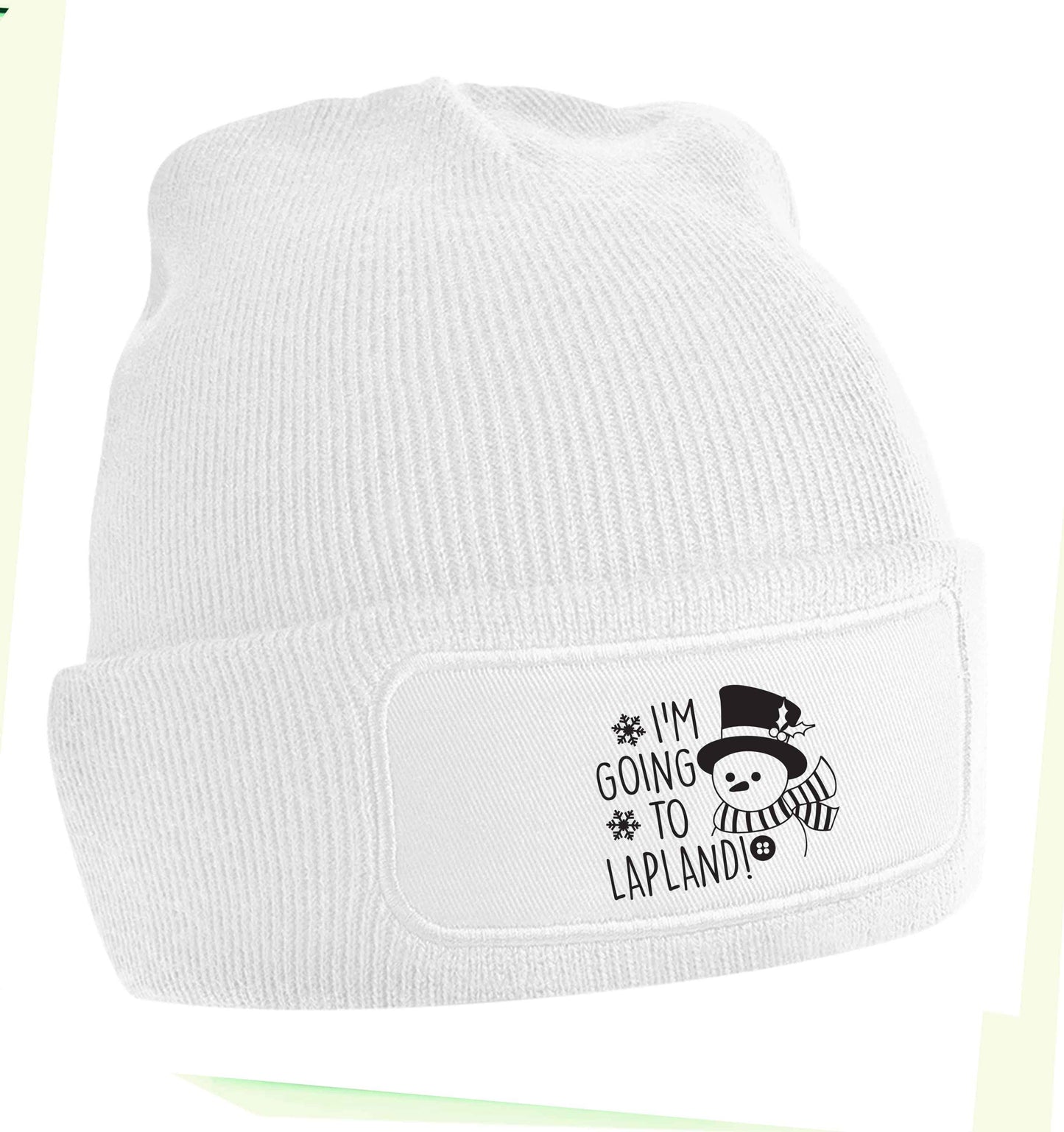 I'm going to Lapland beanie hat
