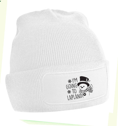 I'm going to Lapland beanie hat