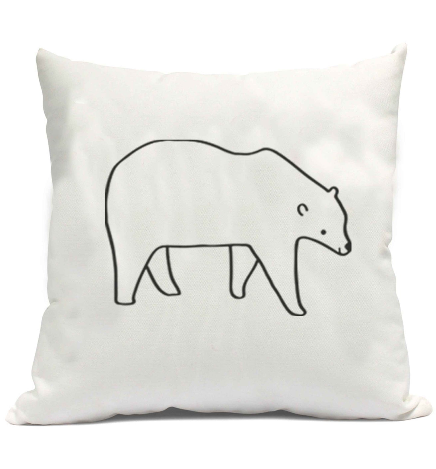 Polar Bear Kit cushion cover and filling