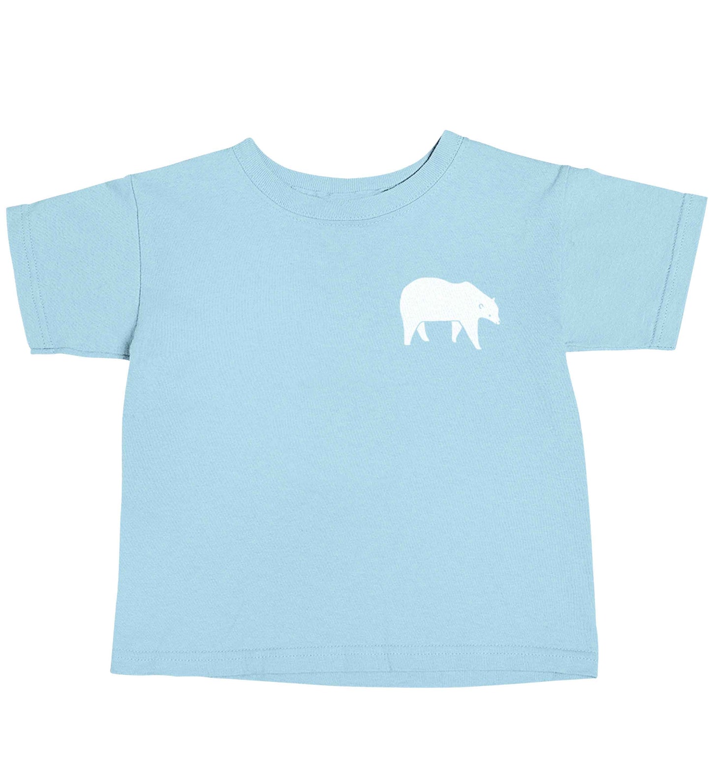 Polar Bear Kit light blue baby toddler Tshirt 2 Years