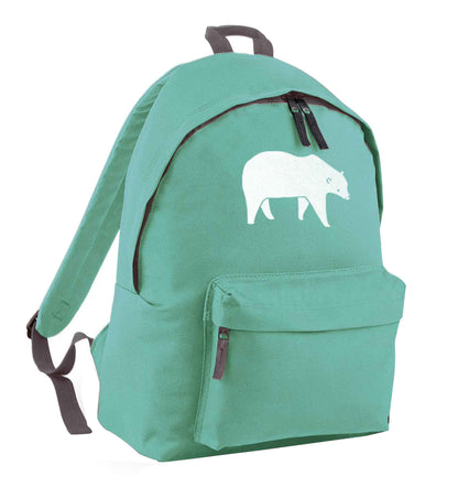 Polar Bear mint adults backpack