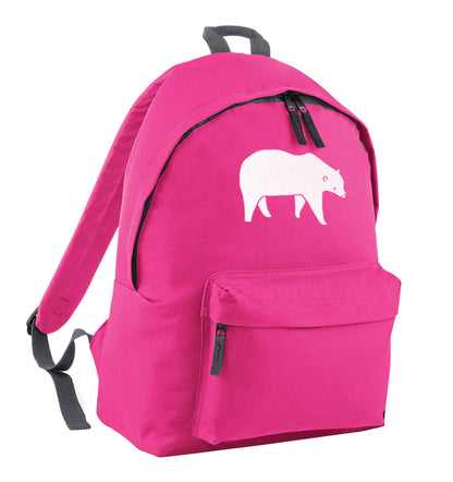 Polar Bear pink adults backpack