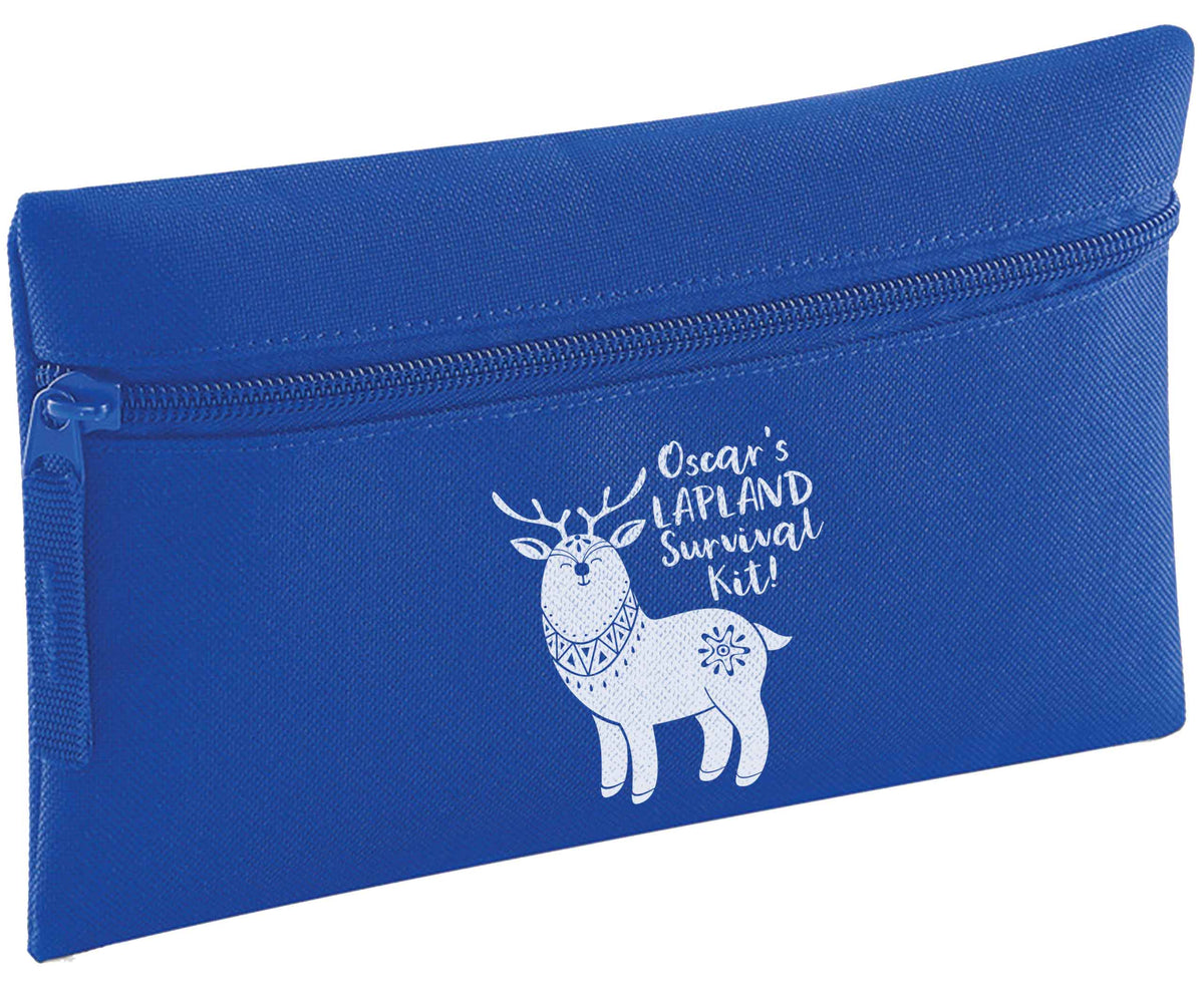 Personalised Lapland Survival Kit pencil case