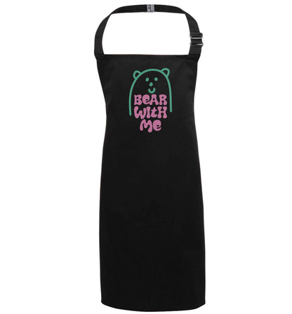 Bear With Me Kit black apron 7-10 years