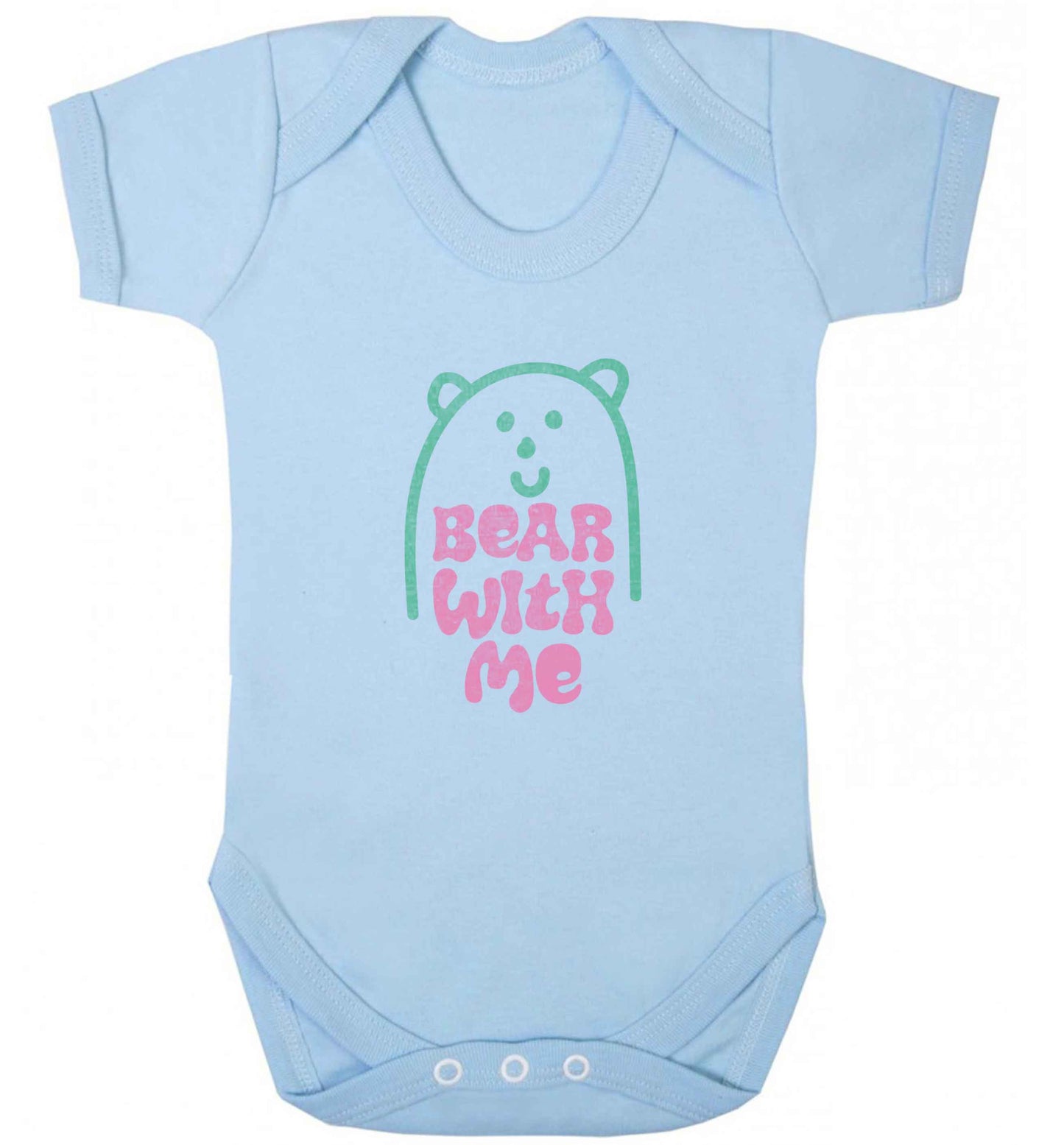 Bear With Me Kit baby vest pale blue 18-24 months