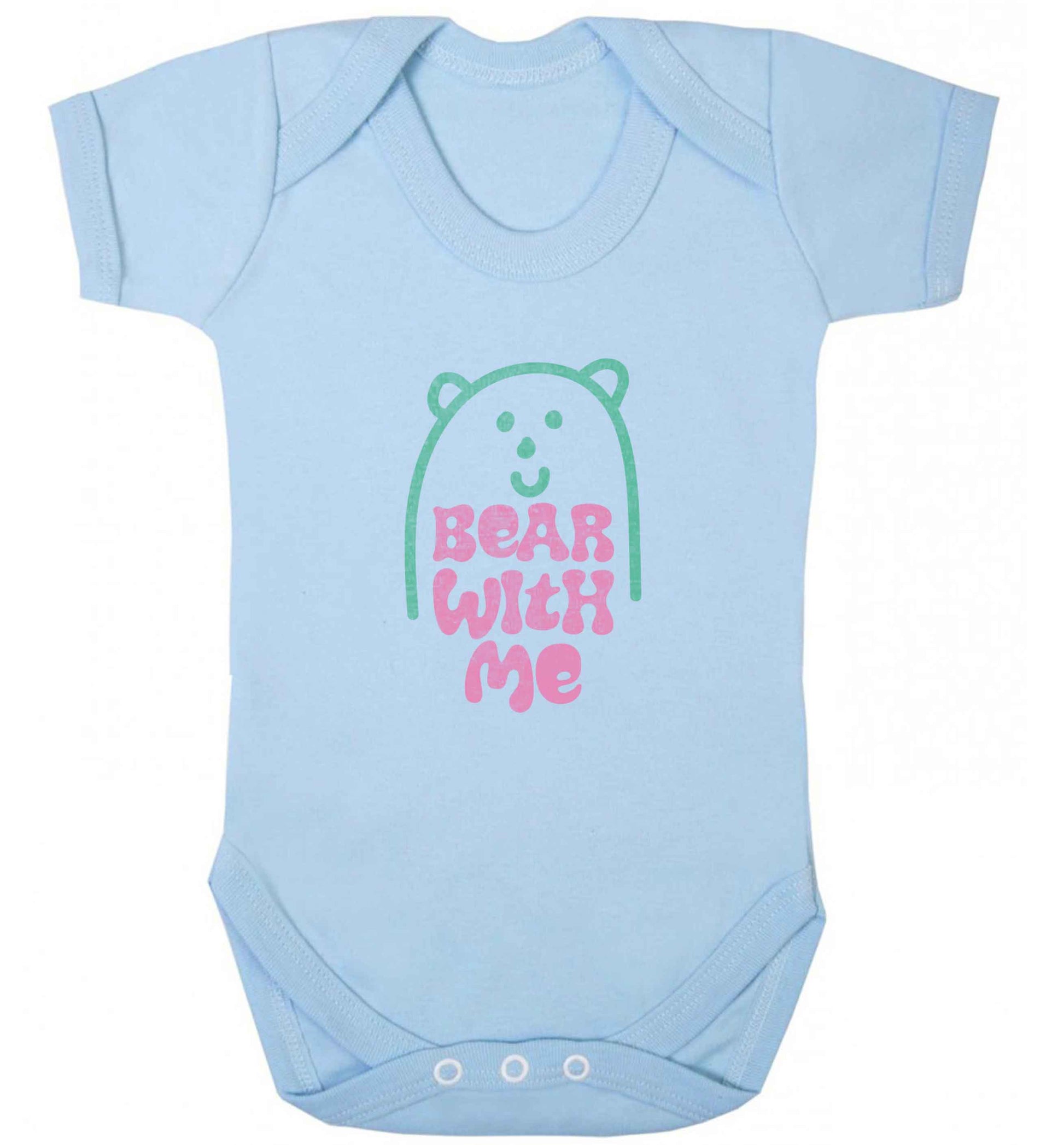 Bear With Me Kit baby vest pale blue 18-24 months