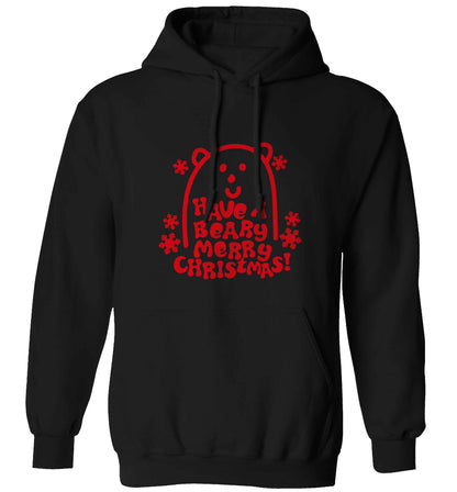Save The Polar Bears adults unisex black hoodie 2XL