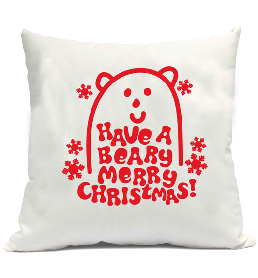Save The Polar Bears cushion cover and filling