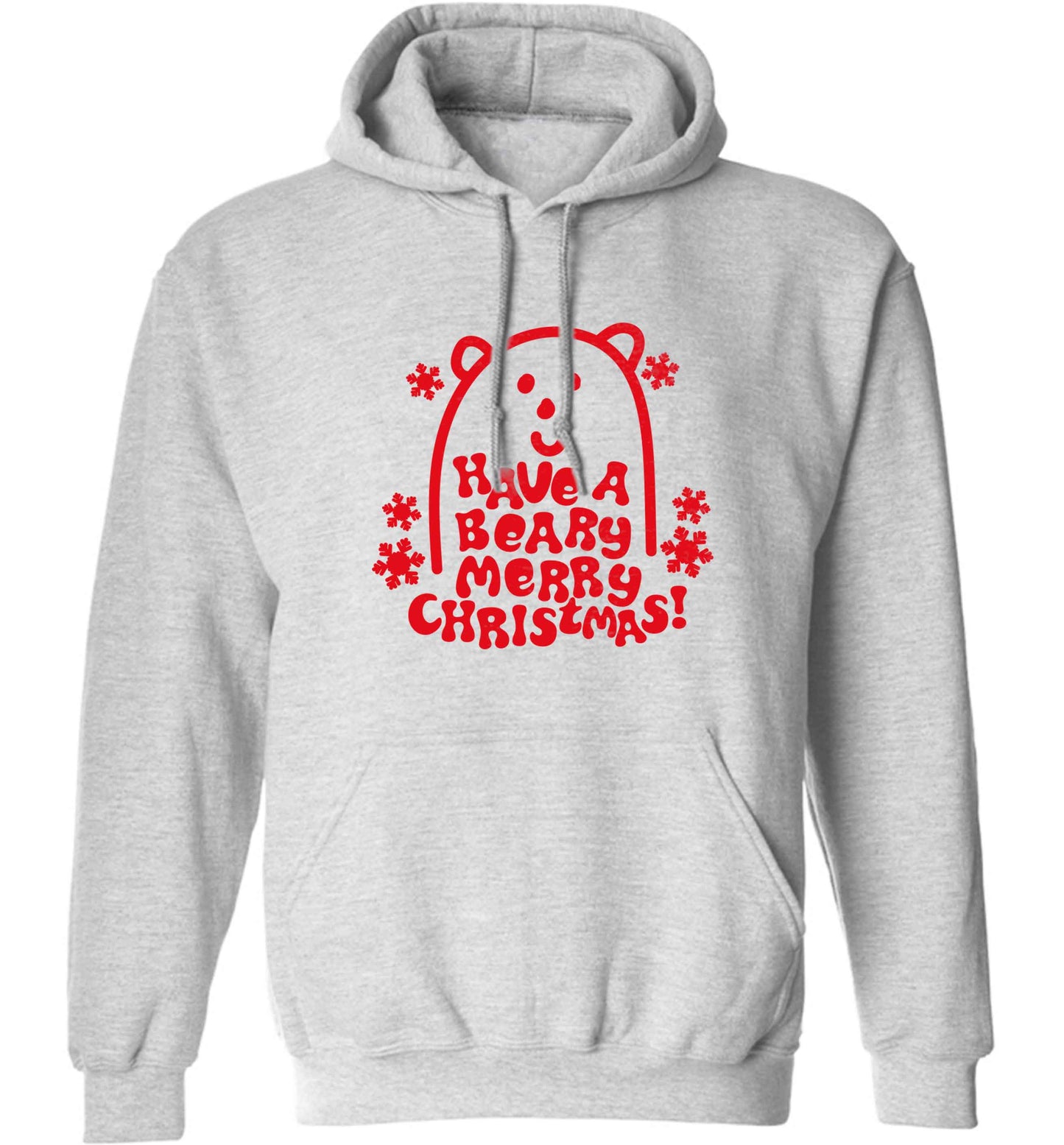Save The Polar Bears adults unisex grey hoodie 2XL