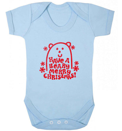 Save The Polar Bears baby vest pale blue 18-24 months