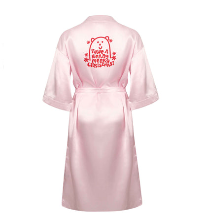Save The Polar Bears XL/XXL pink ladies dressing gown size 16/18