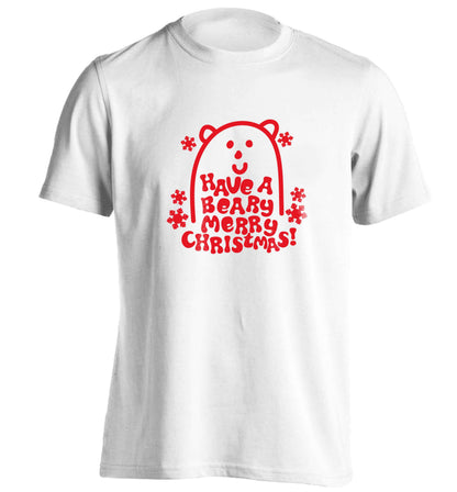 Save The Polar Bears adults unisex white Tshirt 2XL