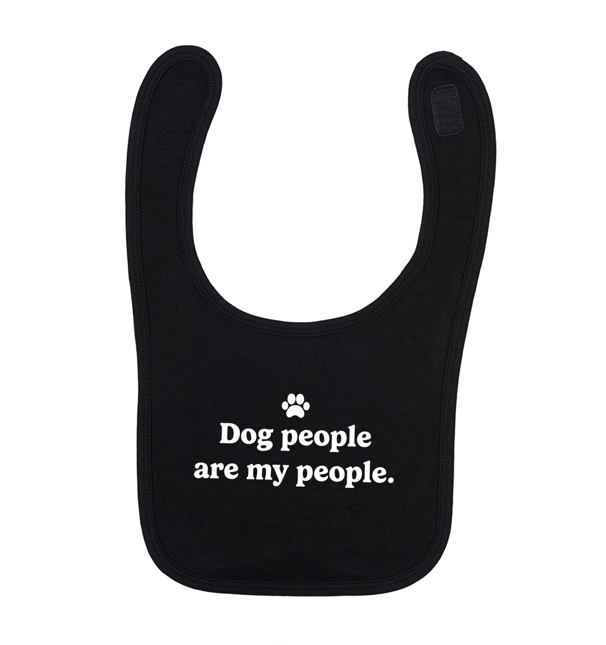 Bear With Me Kit black baby bib