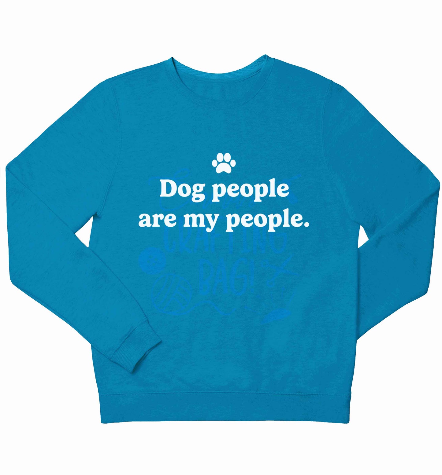 Bear With Me Kit children's blue sweater 12-13 Years