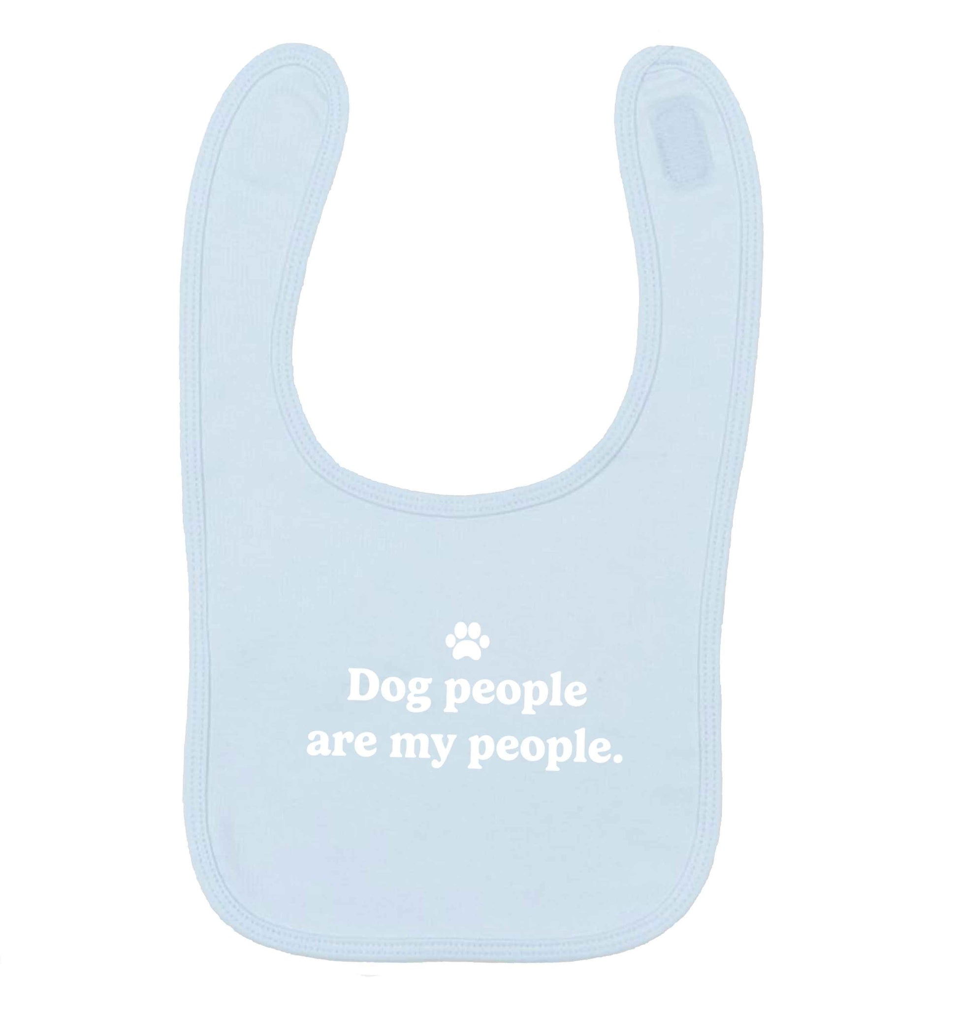 Bear With Me Kit pale blue baby bib