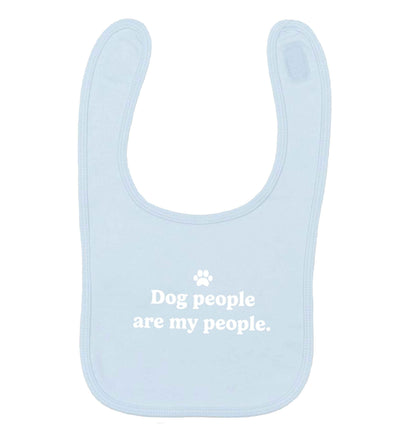 Bear With Me Kit pale blue baby bib