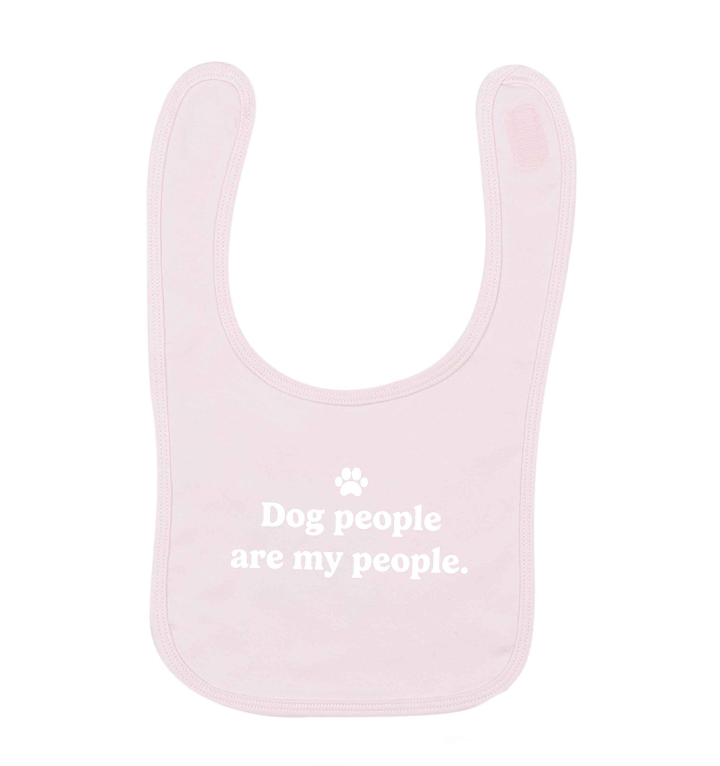 Bear With Me Kit pale pink baby bib