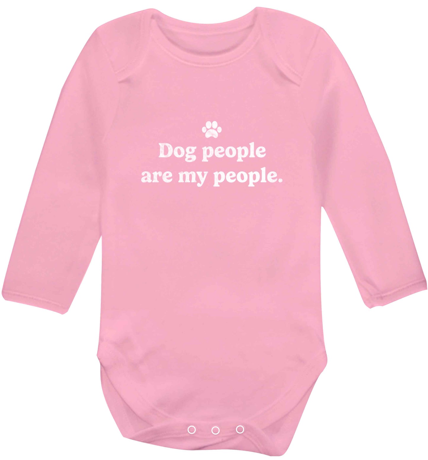 Bear With Me Kit baby vest long sleeved pale pink 6-12 months