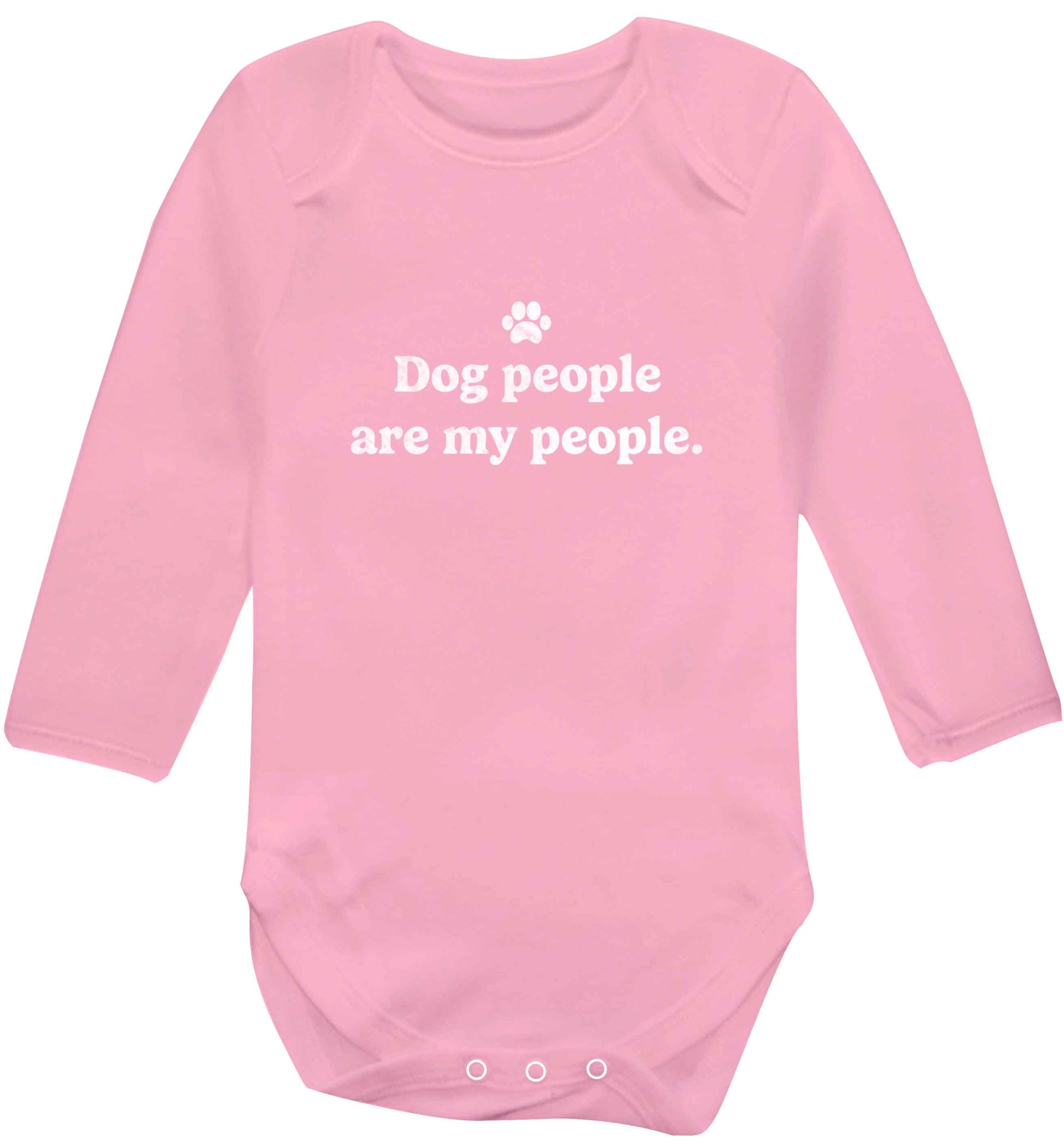 Bear With Me Kit baby vest long sleeved pale pink 6-12 months