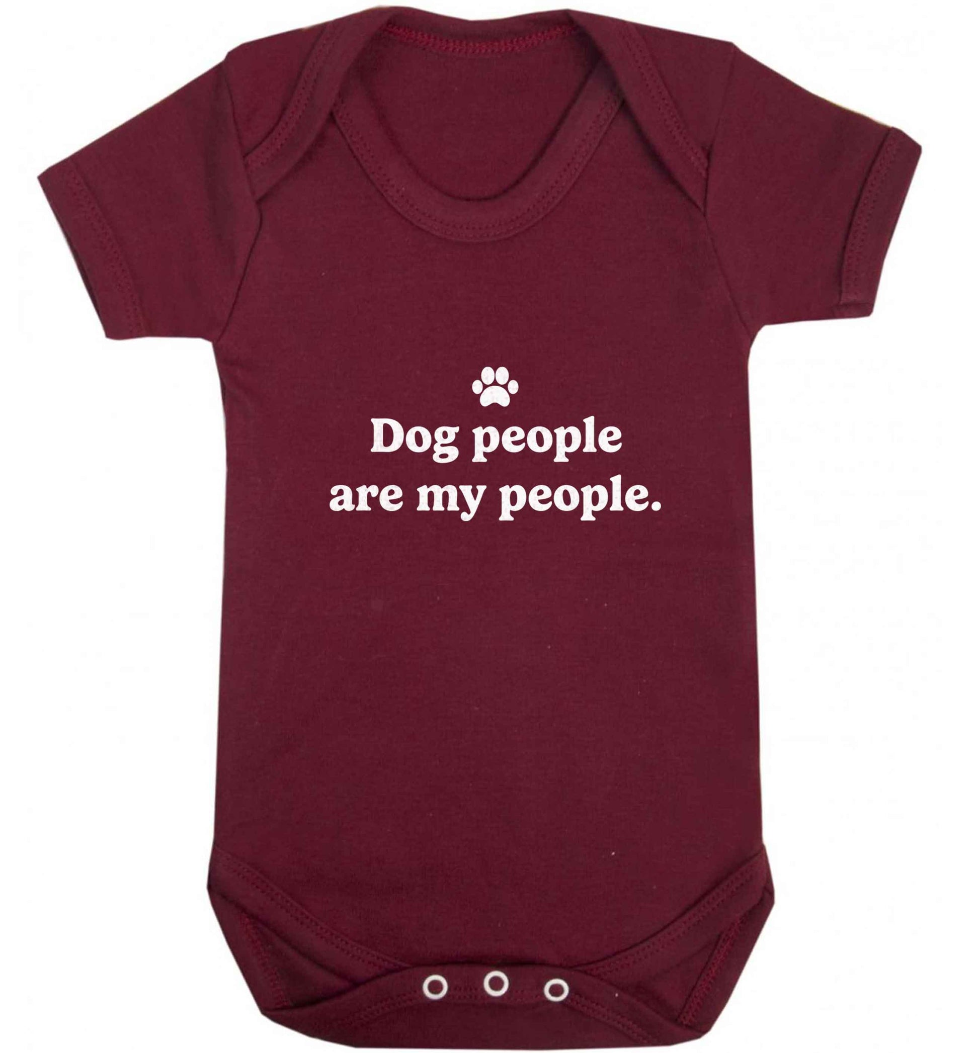 Bear With Me Kit baby vest maroon 18-24 months