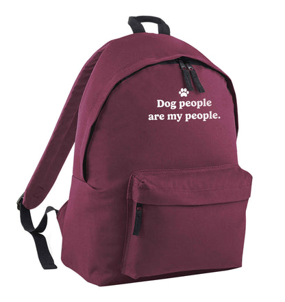 Bear With Me Kit maroon adults backpack