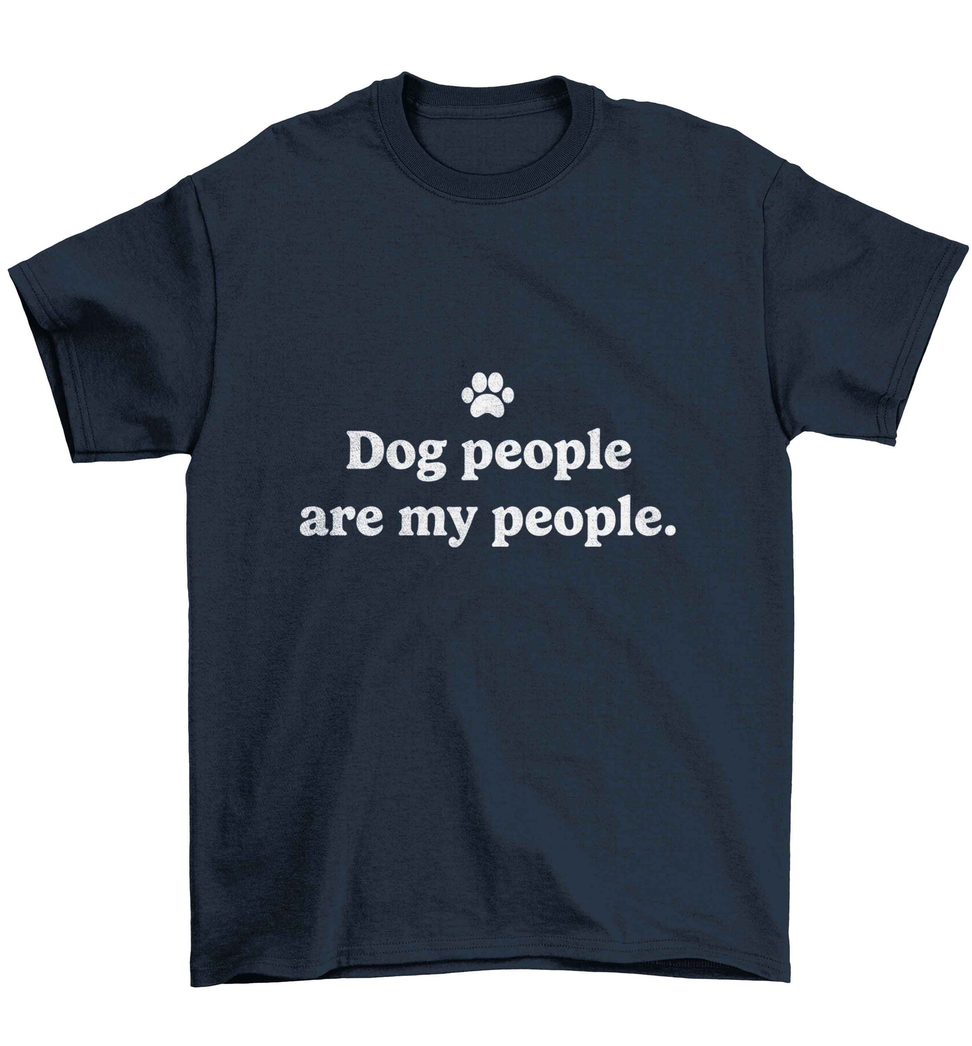 Bear With Me Kit Children's navy Tshirt 12-13 Years