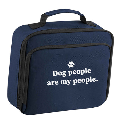 Bear With Me Kit insulated navy lunch bag cooler
