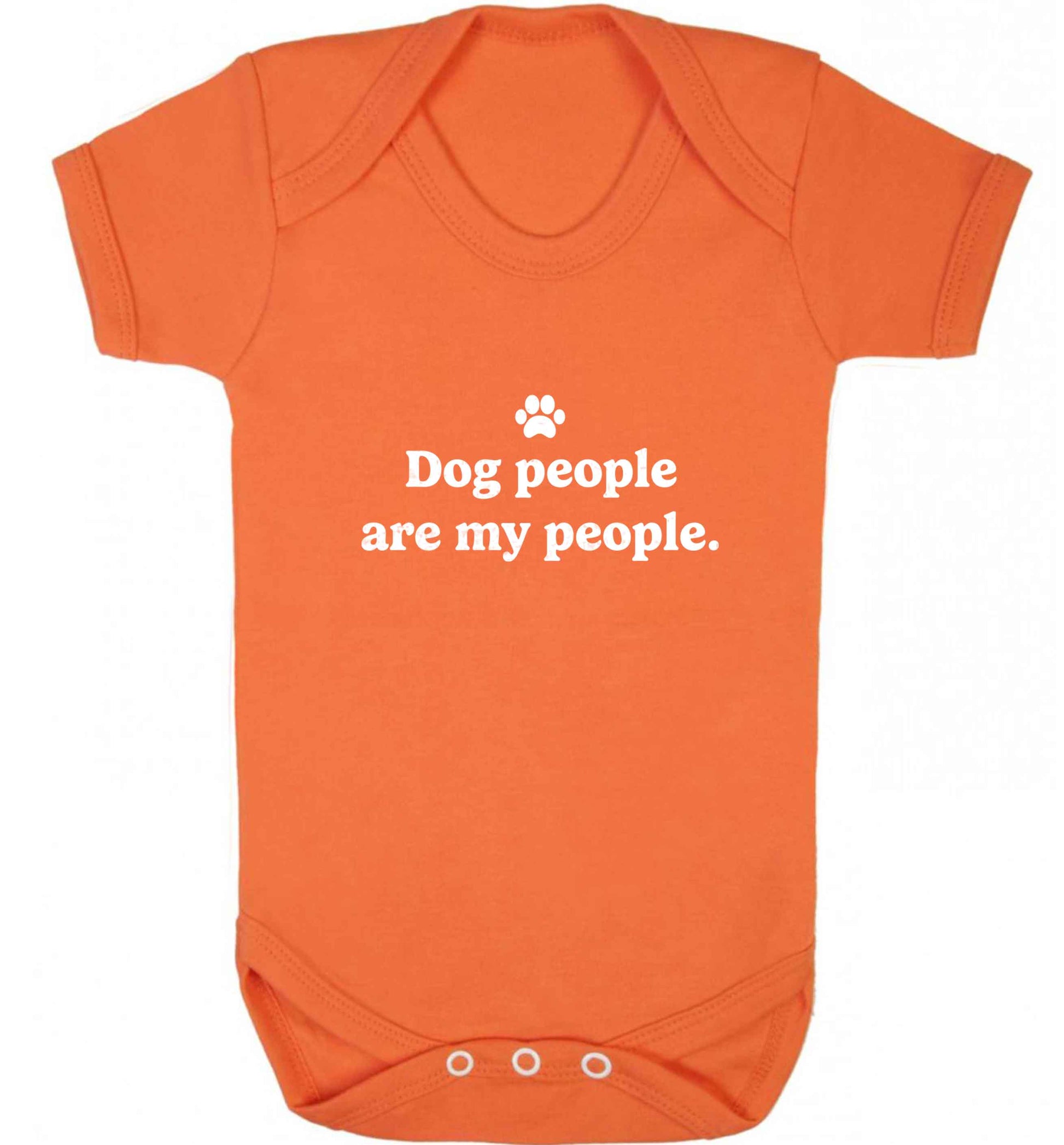 Bear With Me Kit baby vest orange 18-24 months