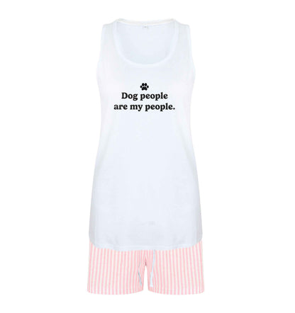 Bear With Me Kit size XL women's pyjama shorts set in pink 