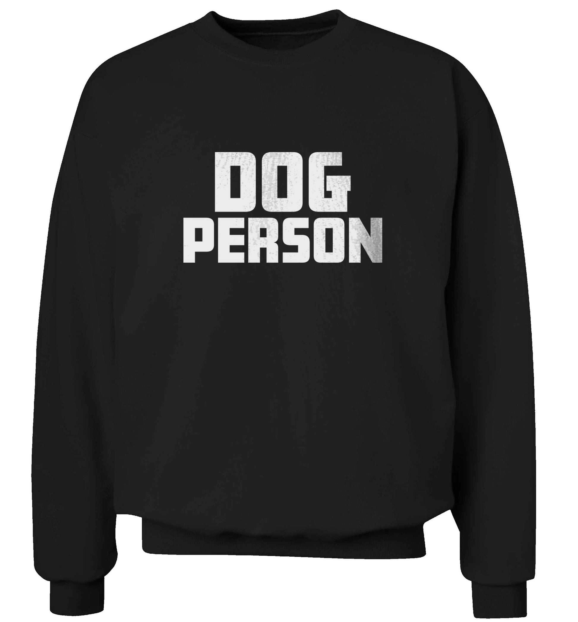 Dog Person Kit adult's unisex black sweater 2XL