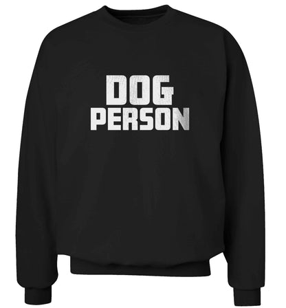 Dog Person Kit adult's unisex black sweater 2XL