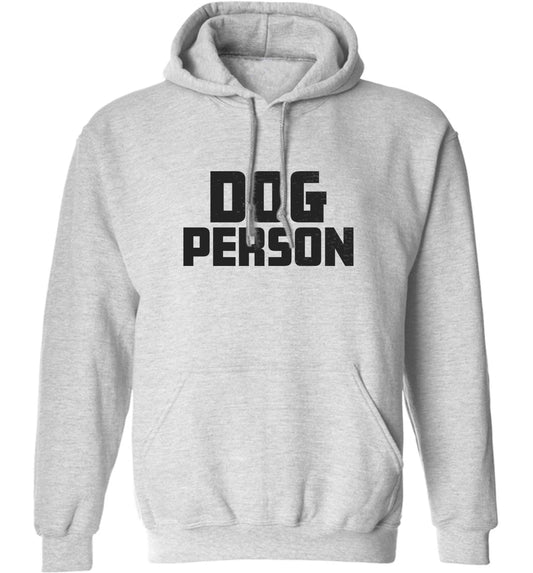 Dog Person Kit adults unisex grey hoodie 2XL