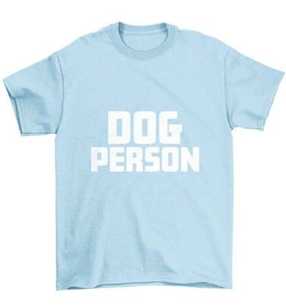 Dog Person Kit Children's light blue Tshirt 12-13 Years