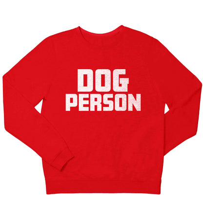 Dog Person Kit children's grey sweater 12-13 Years