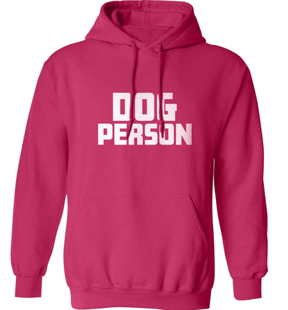 Dog Person Kit adults unisex pink hoodie 2XL