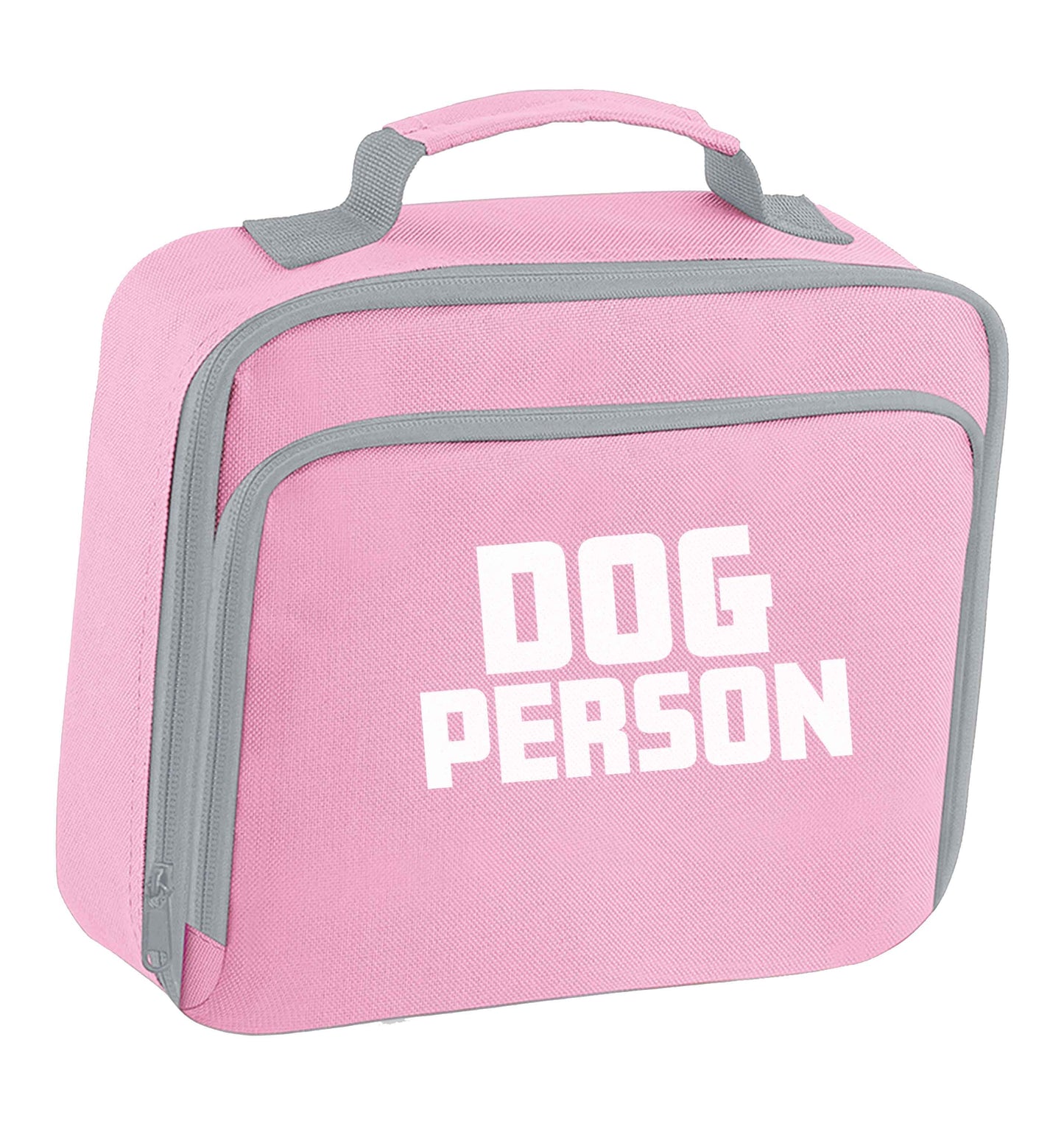 Dog Person Kit insulated pink lunch bag cooler