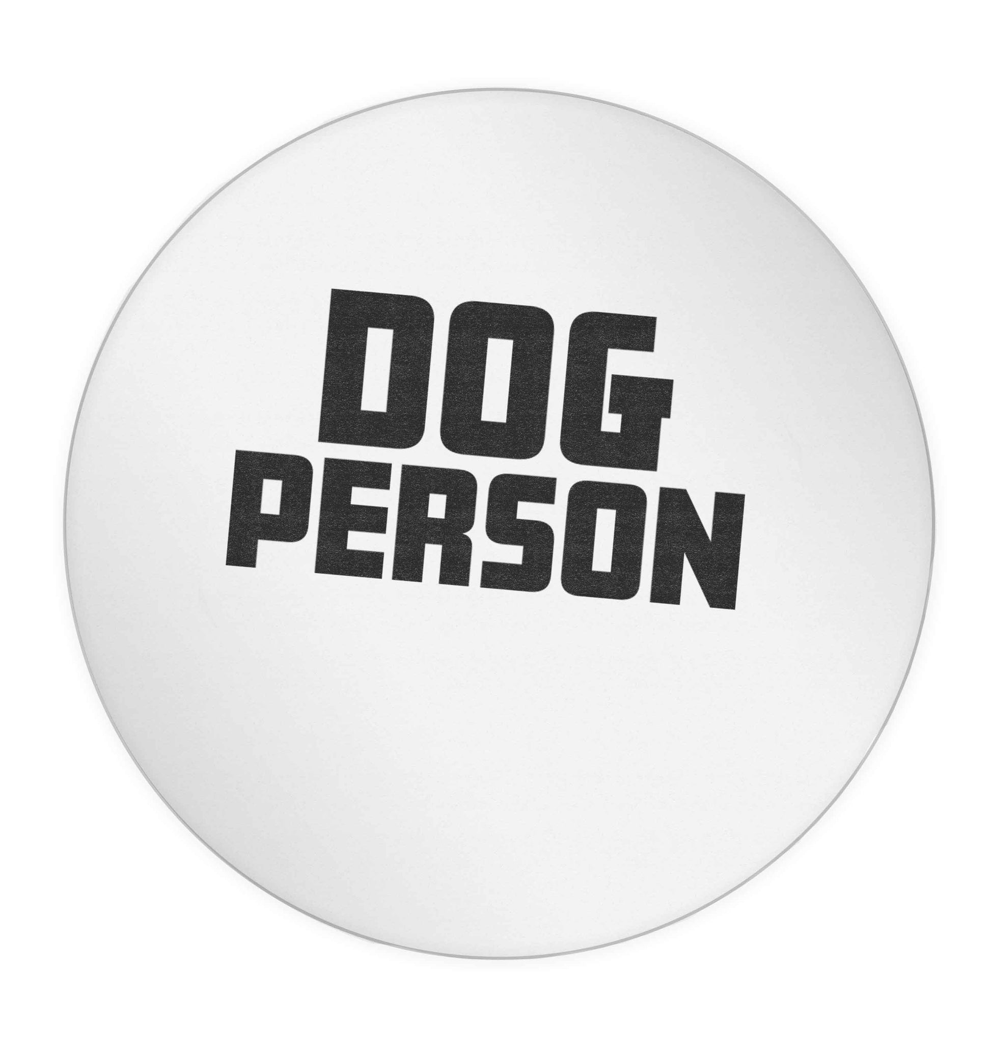 Dog Person Kit 24 @ 45mm matt circle stickers