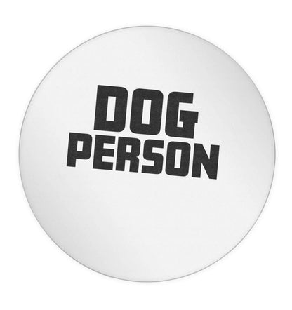Dog Person Kit 24 @ 45mm matt circle stickers
