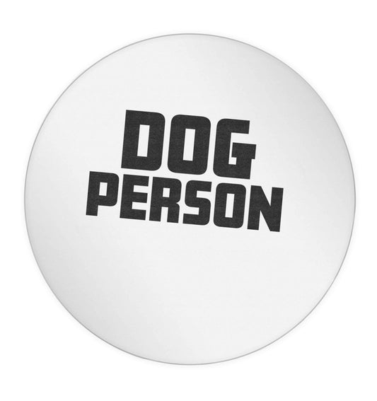 Dog Person Kit 24 @ 45mm matt circle stickers