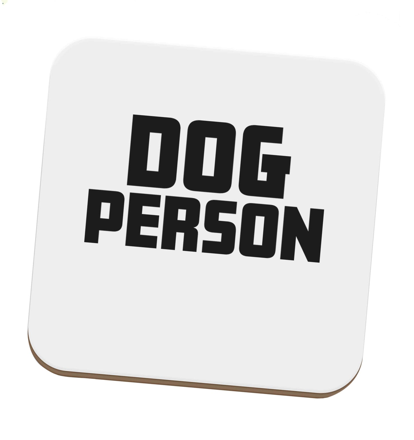 Dog Person Kit set of four coasters