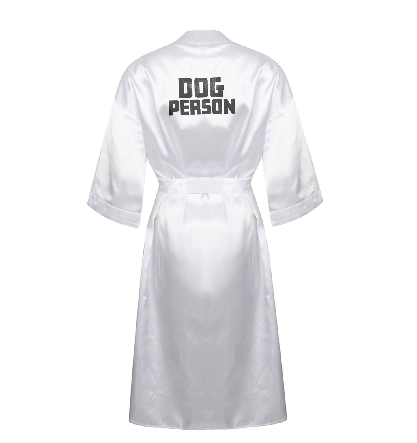 Dog Person Kit XL/XXL white ladies dressing gown size 16/18