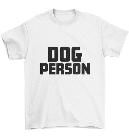 Dog Person Kit Children's white Tshirt 12-13 Years