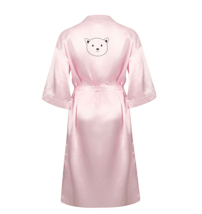 Cat face only Kit XL/XXL pink ladies dressing gown size 16/18