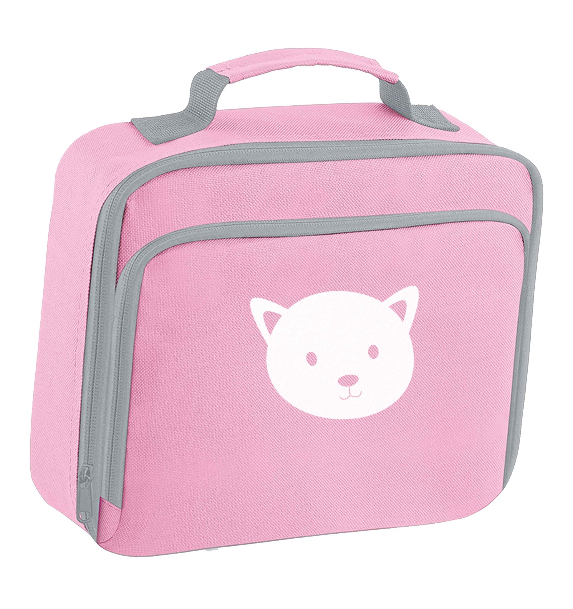 Cat face only Kit insulated pink lunch bag cooler