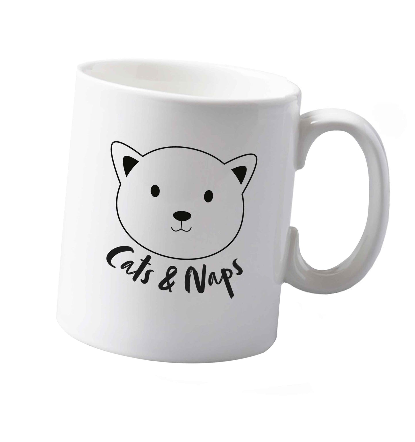 10 oz Cats and naps Kit ceramic mug both sides