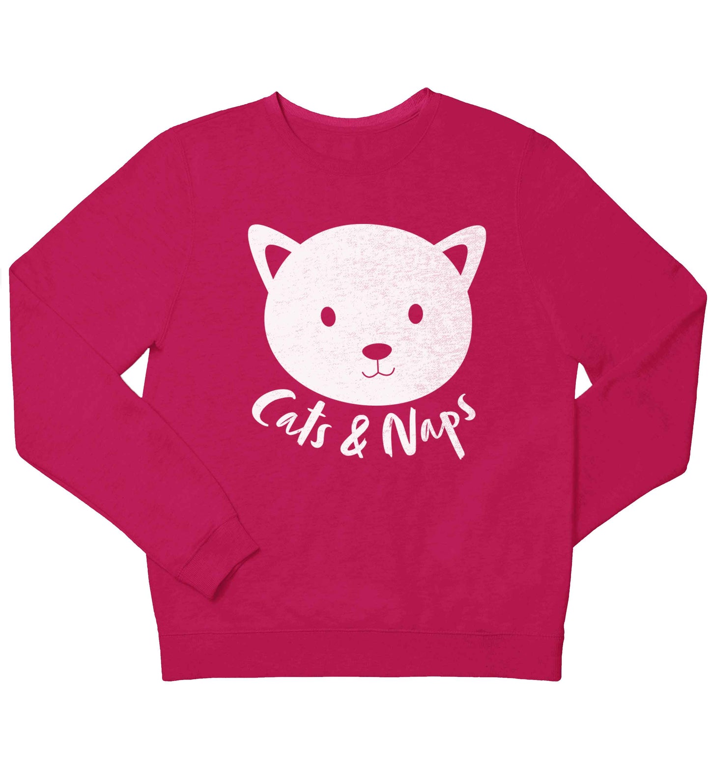 Cats and naps Kit children's pink sweater 12-13 Years