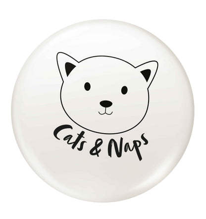 Cats and naps Kit small 25mm Pin badge